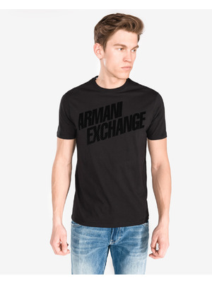 Armani Exchange Póló Fekete << lejárt 993250