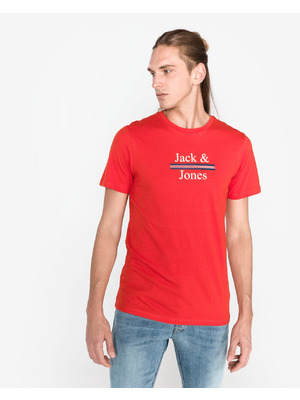 Jack & Jones Art Póló Piros << lejárt 336037