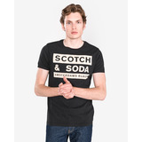 Scotch & Soda Póló Fekete << lejárt 434467