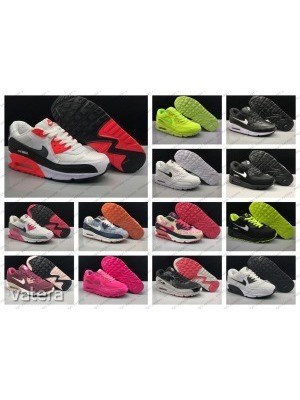 NIKE AIR MAX 90 Férfi Női Cipő Utcai Edzőcipő Futócipő Sneaker Kiárusítás 36-45 70+ modell << lejárt 843010