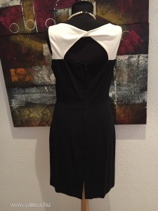 H&M elegáns minőségi fekete fehér ruha / business ruha 38 << lejárt 5681147 88 fotója