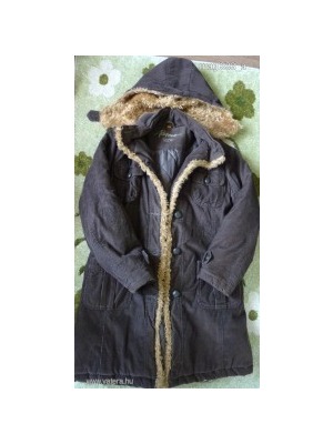 Téli kordbársony női kabát, bélelt, újszerű << lejárt 559349