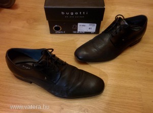 Bugatti fekete alkalmi férfi cipő 41 << lejárt 6847621 88 fotója