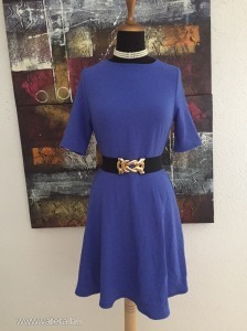 New Look angol elegáns kék női ruha / business ruha 14 40/42 << lejárt 3621175 46 fotója