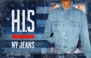 His Jeans- középkék farmerdzseki M << lejárt 8285066 59 fotója