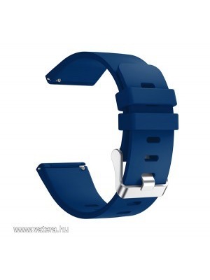Fitbit Versa szilikon sport szíj, Large, tengerész kék << lejárt 86421