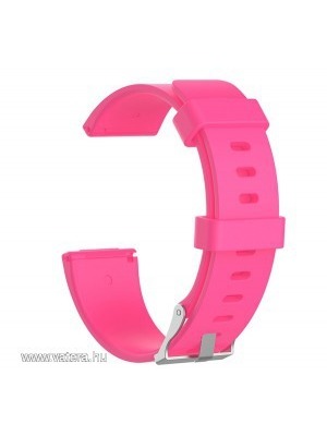 Fitbit Versa szilikon sport szíj, Large, rózsaszín << lejárt 528400