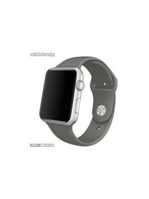 MH Protect Apple Watch 42mm Sport szíj, Sötét Szürke , M-L méret << lejárt 152451
