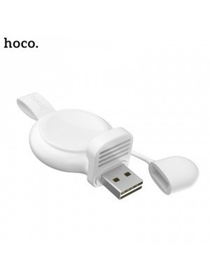 Hoco CW19 USB töltőállomás (mágneses, gyorstöltés támogatás), fehér - Apple Watch Series 1 / 2 / ... << lejárt 161235