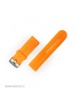Garmin Fenix 3 szilikon óraszíj, Narancs, 26mm << lejárt 520089