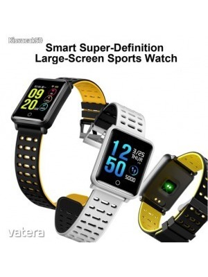 1x Smart Watch okosóra Fitness Tracker pulzusmérő vízálló IP68 óra << lejárt 685567