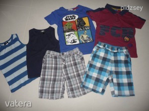 110-116 kisfiú nyári szettek rövidnadrág póló trikó H&m << lejárt 8516993 69 fotója
