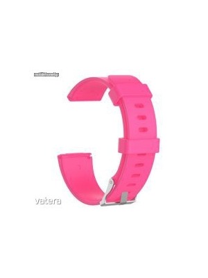 Fitbit Versa szilikon sport szíj, Large, rózsaszín << lejárt 92574