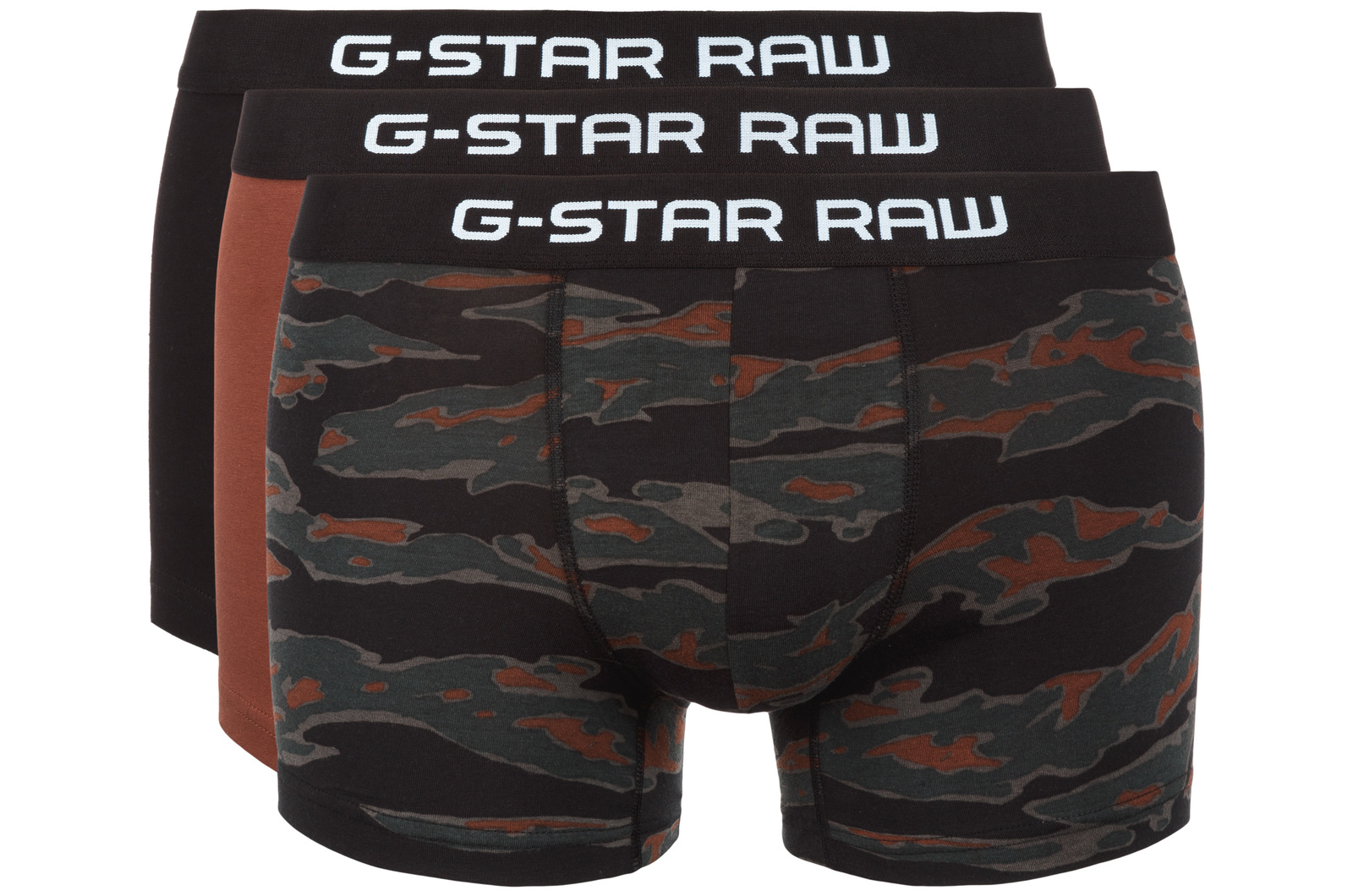G-Star RAW 3 db-os Boxeralsó szett Fekete Zöld Barna << lejárt 7636975 86 fotója