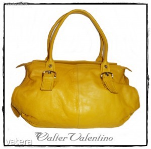 Csodás napsárga WALTER VALENTINO valódi bőr olasz táska - 1 Ft-ról << lejárt 5514044 62 fotója