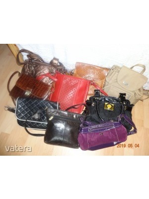 Nagy női táska csomag, táskacsomag, 9 db egyben - 1 Ft-ről, NMÁ << lejárt 451353