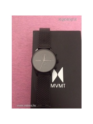 Eredeti új MVMT unisex fekete óra a gyári dobozával és papírjaival << lejárt 991110