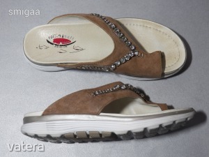 GABOR Rollingsoft teljes bőr lábujjas komfort papucs 39 - 39,5 -ös << lejárt 8786589 62 fotója