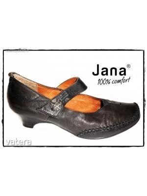 Minőségi, valódi bőr, kényelmi JANA cipő (37-es) - 1 Ft-ról << lejárt 62365