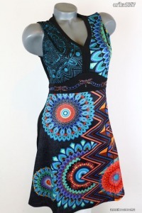 Gyönyörű színes mintás ruha L/XL új!címkés << lejárt 4258172 63 fotója