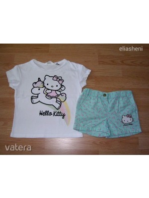 H&M Hello Kitty póló+rövidnadrág 110-116 << lejárt 117782