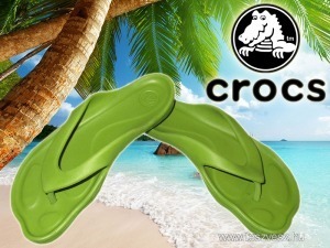 Crocs ABF Flip W zöld papucs! 35-ös méret! EREDETI! << lejárt 9441989 62 fotója