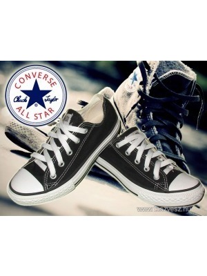 Converse All Star fekete tornacipő! 31,5-es méret! EREDETI << lejárt 447899