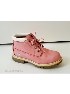Timberland extra, vízálló, rózsaszín valódi bőr magasszárú cipő, bakancs << lejárt 156556