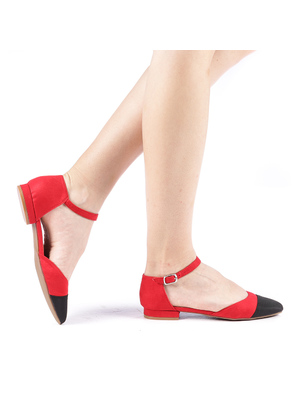 Siana piros női cipő << lejárt 910980