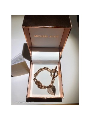 Michael Kors Symbols Rose Gold-Tone Link Bracelet << lejárt 996293