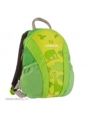 LittleLife Dzsungel állatok zöld gyerek hátizsák << lejárt 556908