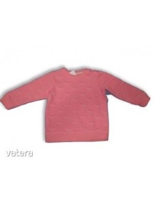 92-es rózsaszín szivecskés pulóver - H&M << lejárt 360918