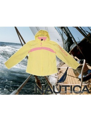 Nautica sárga pink kapucnis dzseki! 8-10 éves lánynak! << lejárt 76125