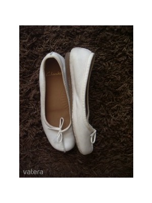 Clarks bőr balerina cipő 38-as Uk 5-ös bh:24,2 cm. << lejárt 913634