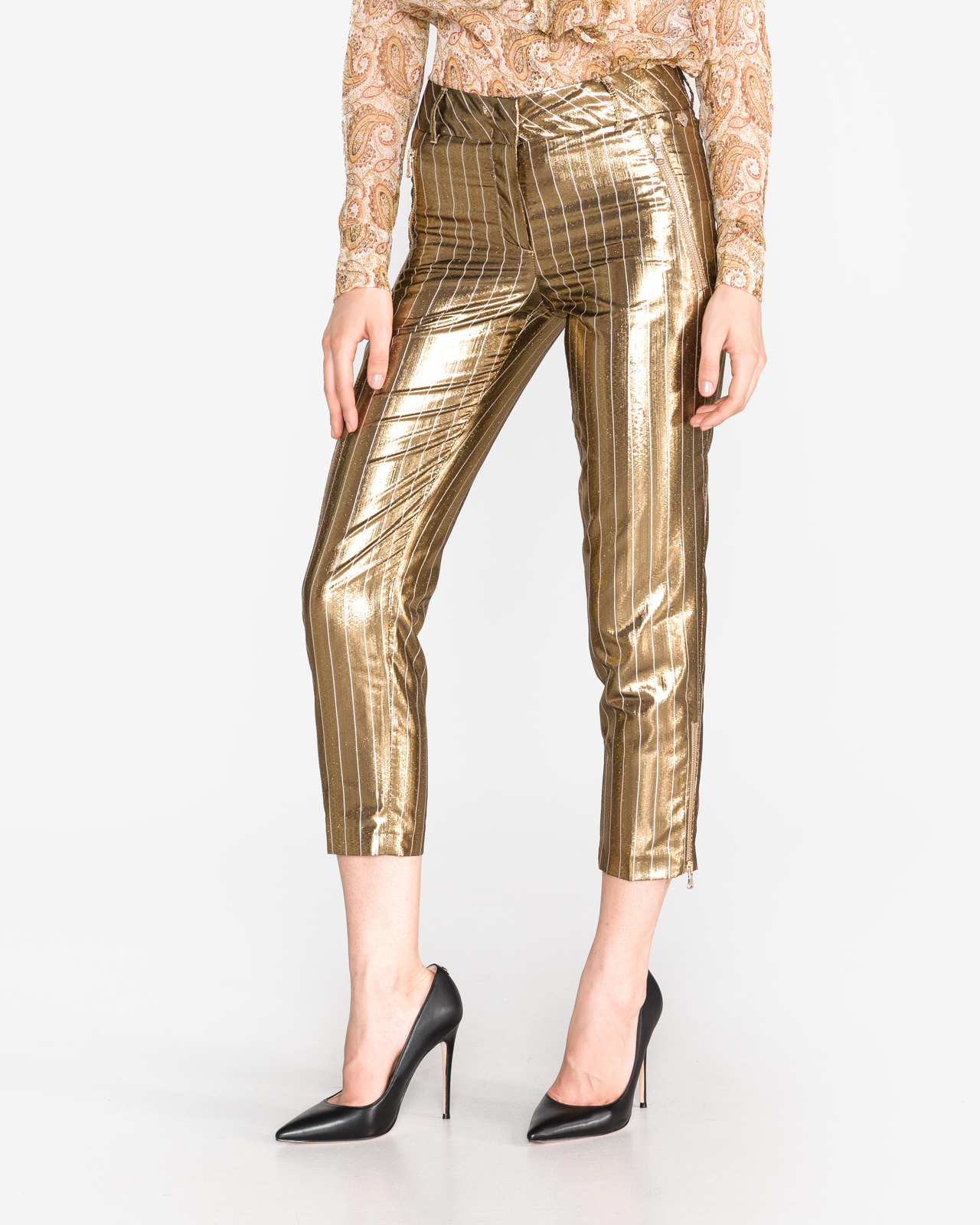 TWINSET Nadrág Arany << lejárt 2414098 82 << lejárt 4998735 12 fotója