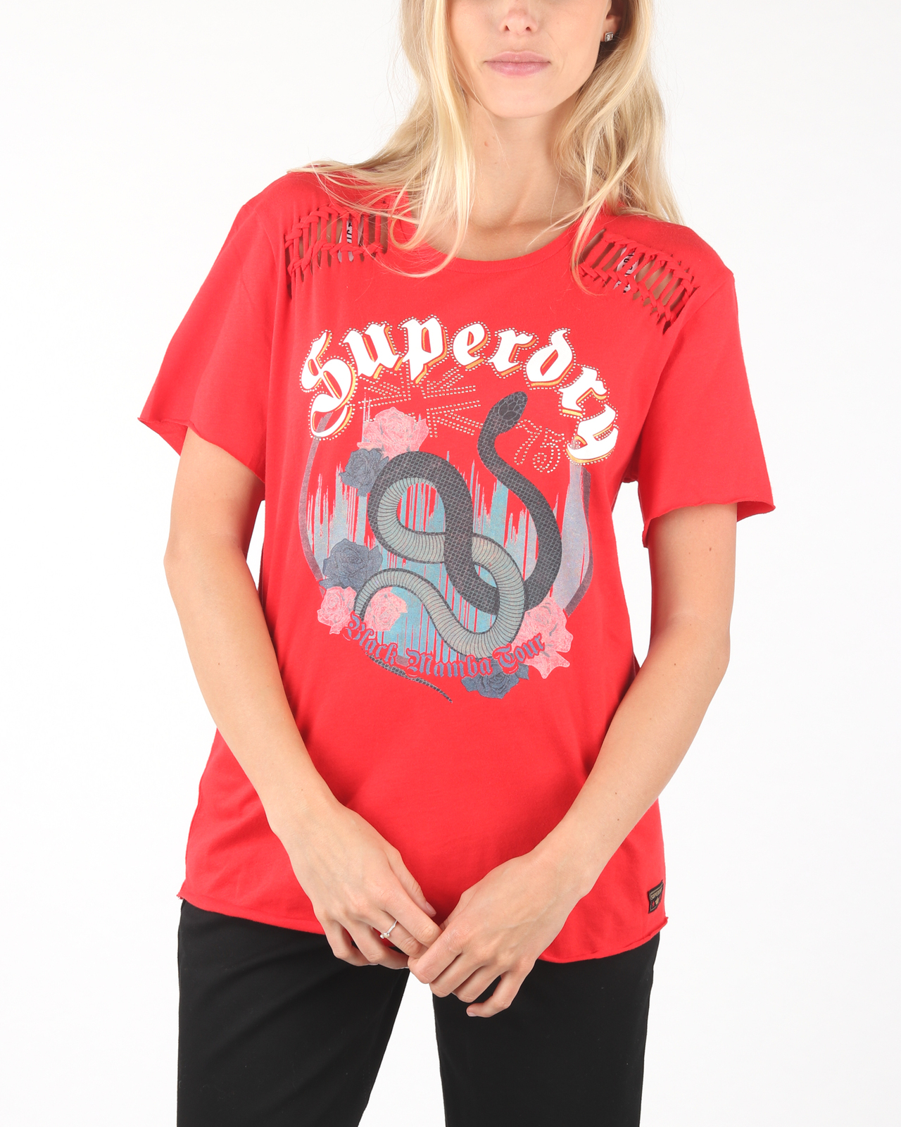 SuperDry Póló Piros << lejárt 3552355 96 << lejárt 8198675 95 << lejárt 2674411 27 fotója