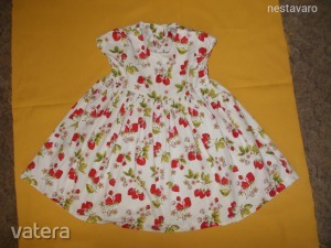 NEXT szépséges epres ruha - 4-5 év (110) - 5 vásárolt termékből a legolcsóbb AJÁNDÉK! << lejárt 3730784 96 fotója
