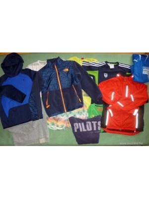 óriási csupa márka (pl Adidas, The North Face, New Balance, Puma, Zara Boys) designer csomii << lejárt 338116