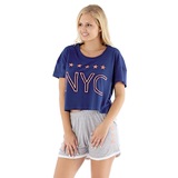NYC navy női pizsama