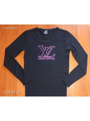 Louis Vuitton fekete pulcsi, S-es << lejárt 256001