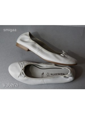 TAMARIS kívül-belül puha bőr balerina cipő 39 -es - ÚJSZERŰ << lejárt 350797