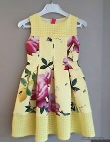 Álomszép színes virágos zümis TED BAKER ruha 152 << lejárt 8848232 14 fotója
