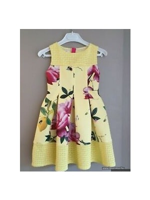 Álomszép színes virágos zümis TED BAKER ruha 152 << lejárt 604007