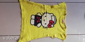 Hello Kitty sárga rövid ujjú felső 3-4 év 104 cm << lejárt 1779483 5 fotója