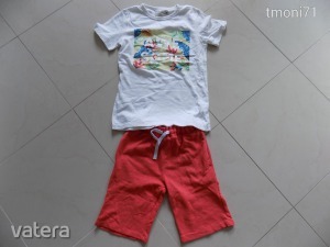 Újszerű H&M fiú pamut rövidnadrág és H&M póló 134-140-es << lejárt 2252749 42 fotója