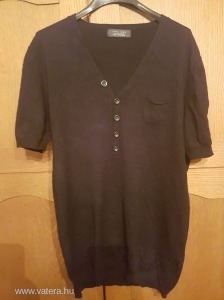 Zara Man 40-es fekete pamut póló szép állapotú alig hordott divatos férfi póló csak 1f << lejárt 2160995 45 fotója
