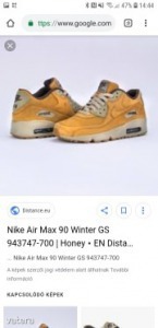 Eredeti Nike Air Max 90 velúr 39-es cipő << lejárt 8491923 4 fotója