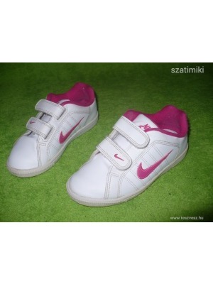 NIKE Court Tradition 2 fehér-pink sportcipő 28-as << lejárt 676546