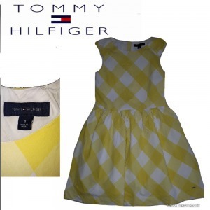 Eredeti TOMMY HILFIGER kockás kislány ruha, 8 év << lejárt 1984569 42 fotója