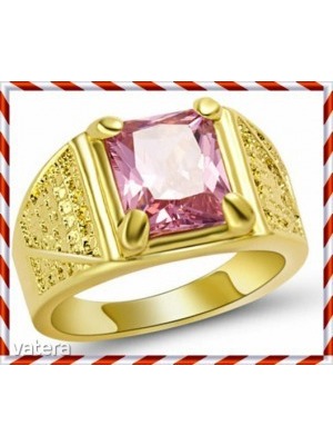 Csoda szép arany filled elegáns metszett gyűrű 19,8 mm es AKCIÓ << lejárt 543883